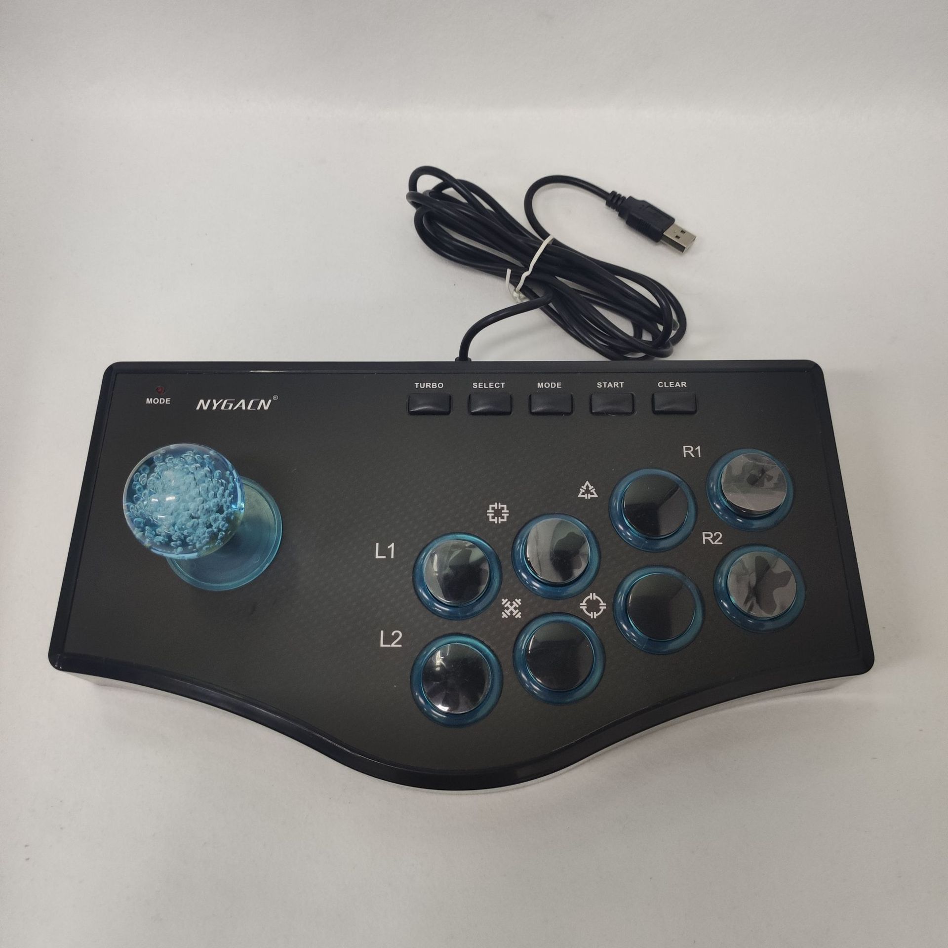 Arcade Vibes - ベストピック レトロアーケードゲーム ロッカーコントローラー USBジョイスティック PS2/PS3/PC/AndroidスマートTV対応 内蔵バイブレーター
