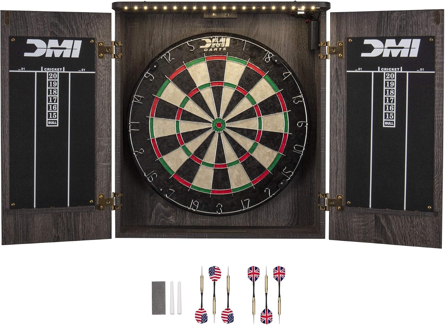 パリス ブリッスル ダーツボードキャビネットセット - LE - Electronic Dartboard Cabinet のレビューと価格