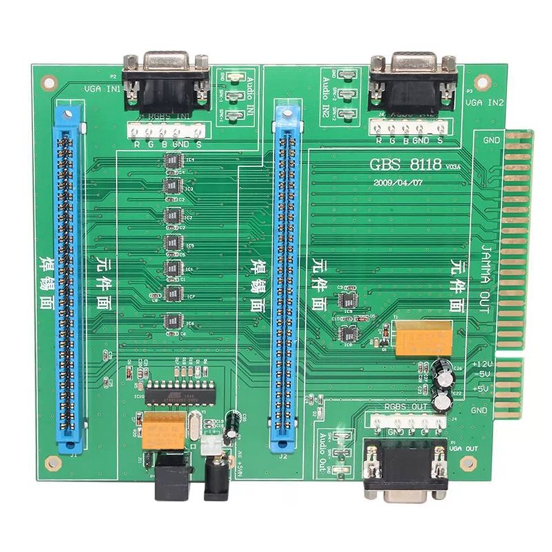 マルチJAMMAスイッチャー D5271A GBS-8118 - Usb Game Board Jamma のレビューと価格