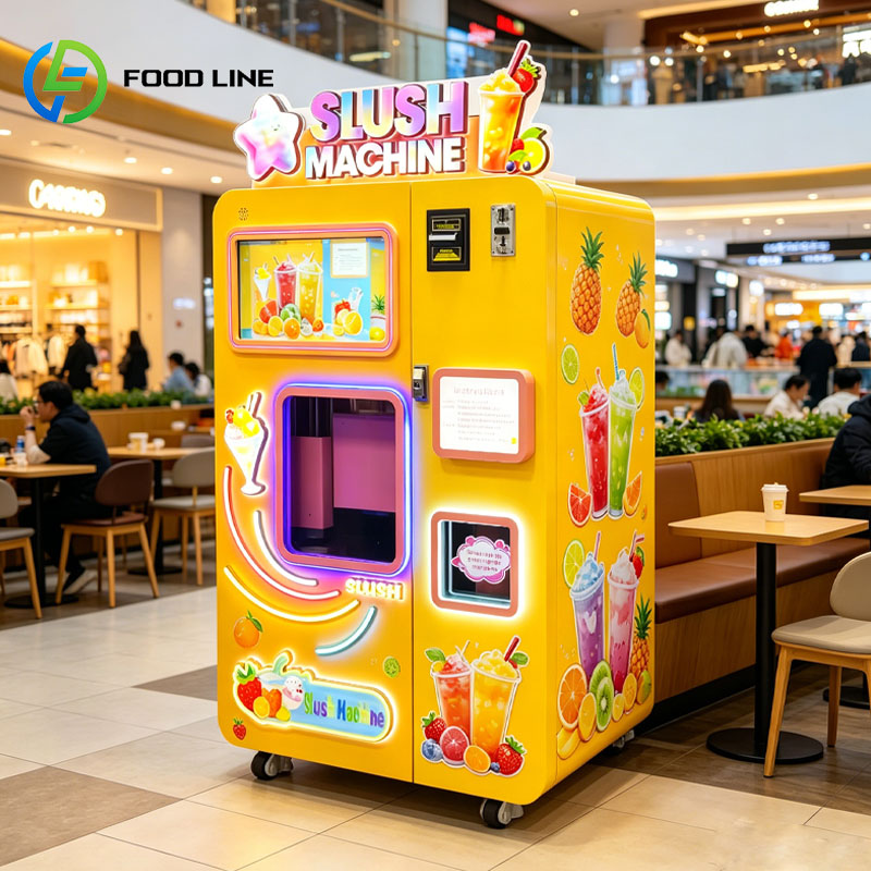 スマートスラッシー自動販売機 冷凍ドリンクメーカー アイスス - Slushie Machine Vending のレビューと価格
