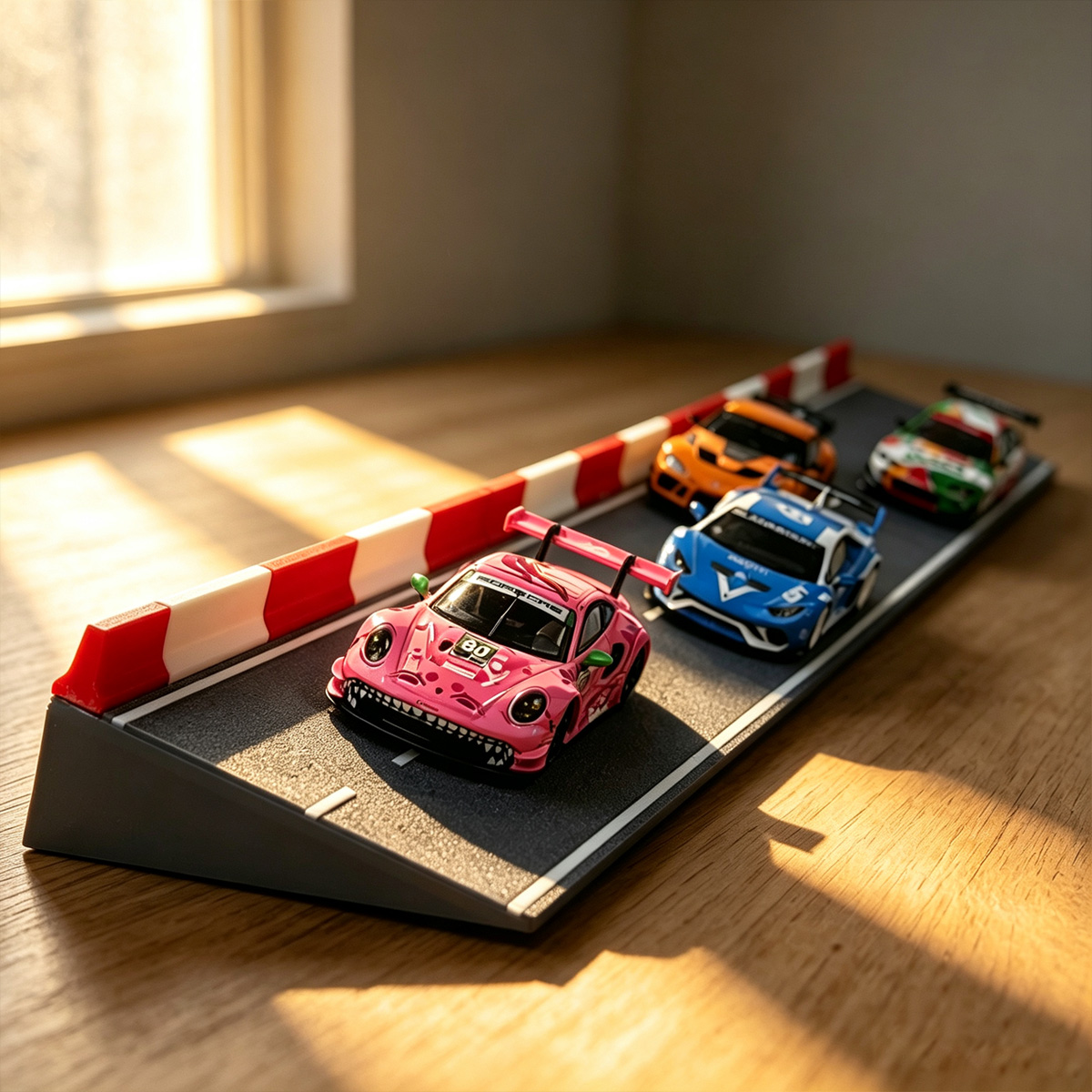 小型車モデルシーン 1 64 シミュレートされたレーストラッ - Racing Arcade Cabinet のレビューと価格