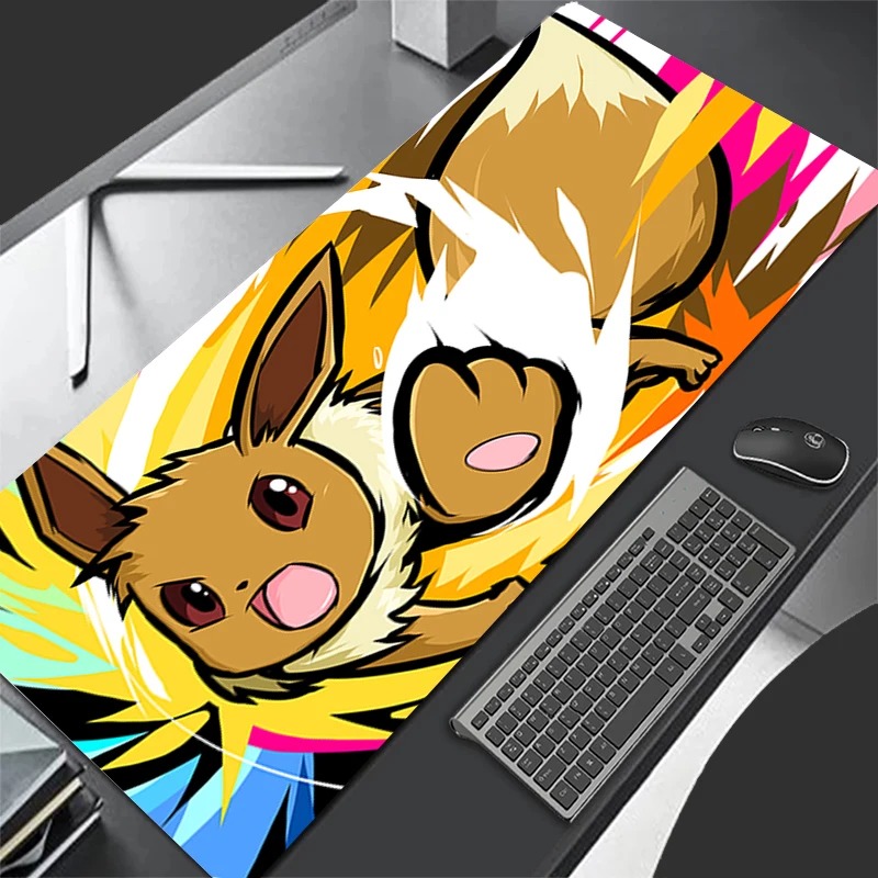 P-ポケモン イーブイ アニメ ゲーミングマウスパッド、拡張 - Arcade No のレビューと価格