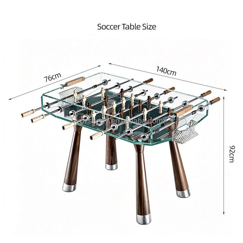 業務用プロ仕様フーズボールテーブル、ステンレス製ゴールデンサ - Foosball Table Commercial のレビューと価格