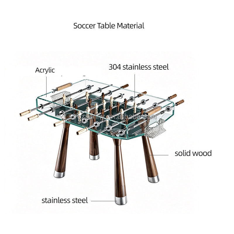 業務用プロ仕様フーズボールテーブル、ステンレス製ゴールデンサ - Foosball Table Commercial のレビューと価格