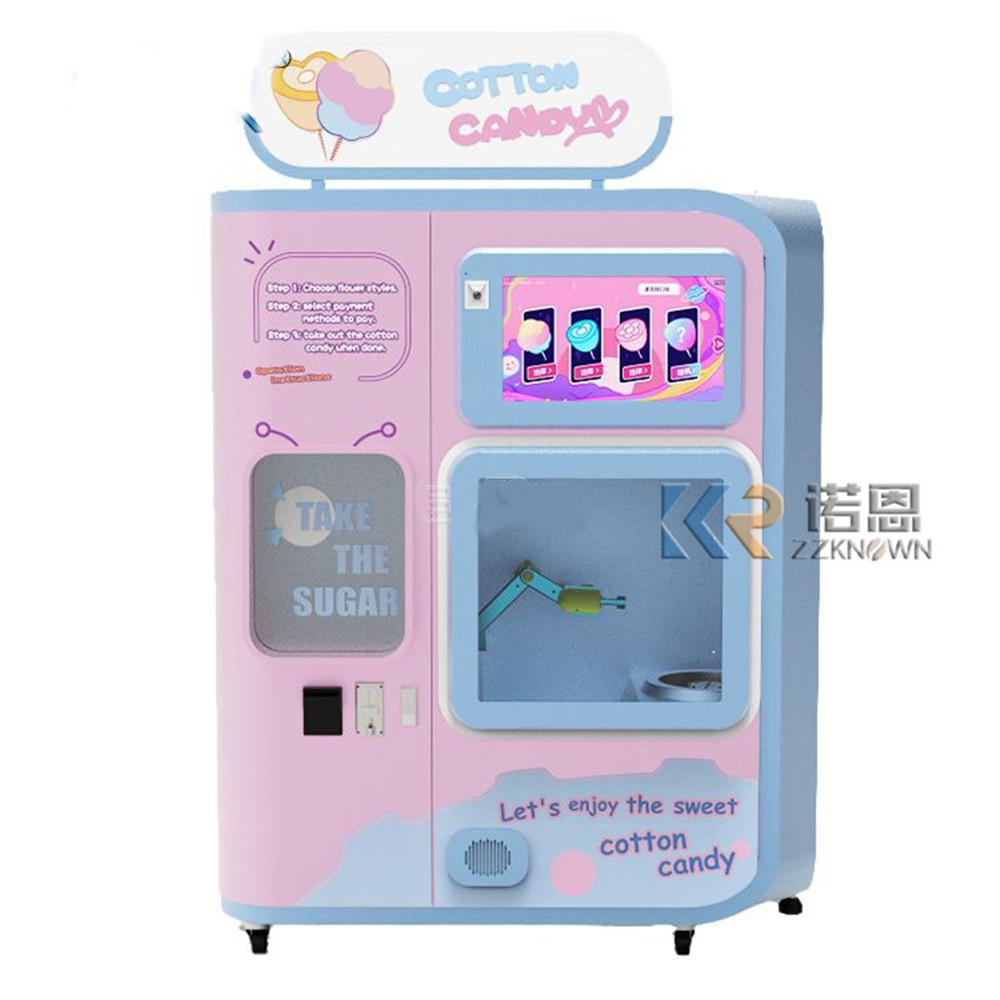 工場直販高品質業務用最新カラフルクラウドロールピンクフロスフ - Candy Vending Machine のレビューと価格