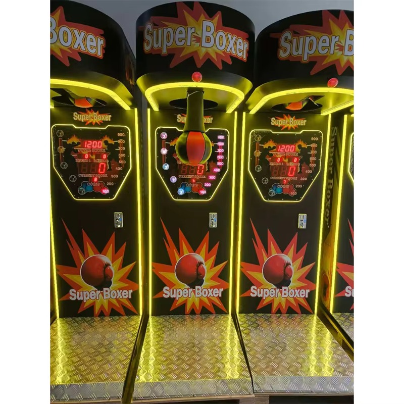 アミューズメント究極ビッグパンチパワーコイン式ボックス型電子 - Boxing Machine Arcade のレビューと価格