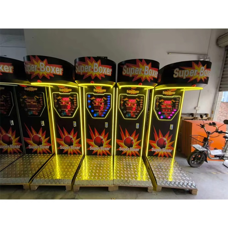 アミューズメント究極ビッグパンチパワーコイン式ボックス型電子 - Boxing Machine Arcade のレビューと価格