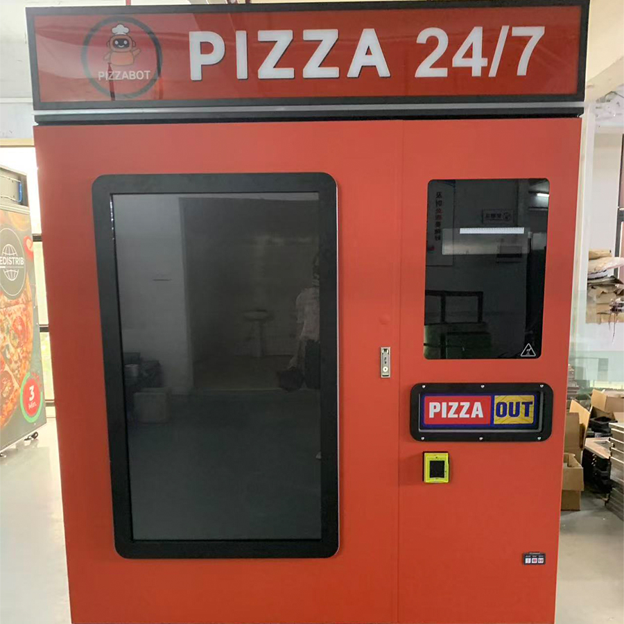 カスタマイズ可能な業務用スマートピザ自動販売機、無人AIカメ - Commercial Vending Machine のレビューと価格