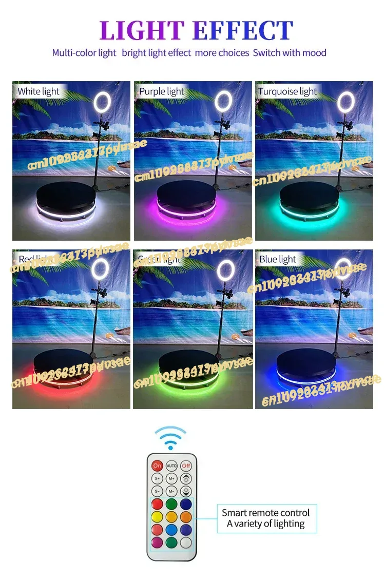 2025スマートマジック回転マシン自動顔認識フォトブース自撮 - Photo Booth Machine のレビューと価格