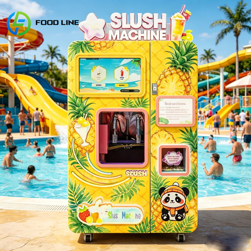 アイススラッシュ自動販売機、冷凍ドリンクマシン、スラッシーメ - Slushie Machine Vending のレビューと価格