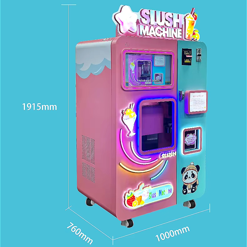 アイススラッシュ自動販売機、冷凍ドリンクマシン、スラッシーメ - Slushie Machine Vending のレビューと価格